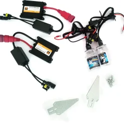 KIT LUCI XENON CENTRALINE BALLAST SLIM FARI XENO H1 6000K 45W AUTO MOTO