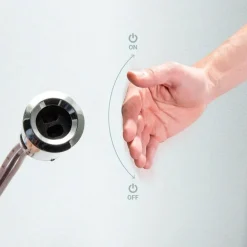 KIT MINI INTERRUTTORE SENSORE MOVIMENTO MANO LUCI LED ARMADIO ALIMENTATORE 12V 100W