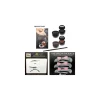 KIT OCCHI SOPRACCIGLIA MINISTAR EYELINER STENCIL PENNELLO APPILCATORE GEL FORME