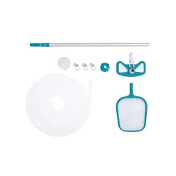 KIT PER PULIZIA DELLA PISCINA AQUACLEAN COMPATIBILE CON POMPE DA 2.006 L/H 58234