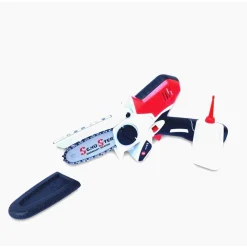 KIT POTATURA 2 IN 1 FORBICI CESOIA MOTOSEGA ELETTRICA A BATTERIA 18V 1.5 AH