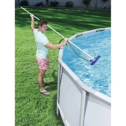 KIT PULIZIA STANDARD 203CM PER MANUTENZIONE PISCINE FINO A DIAMETRO 366 CM 58013