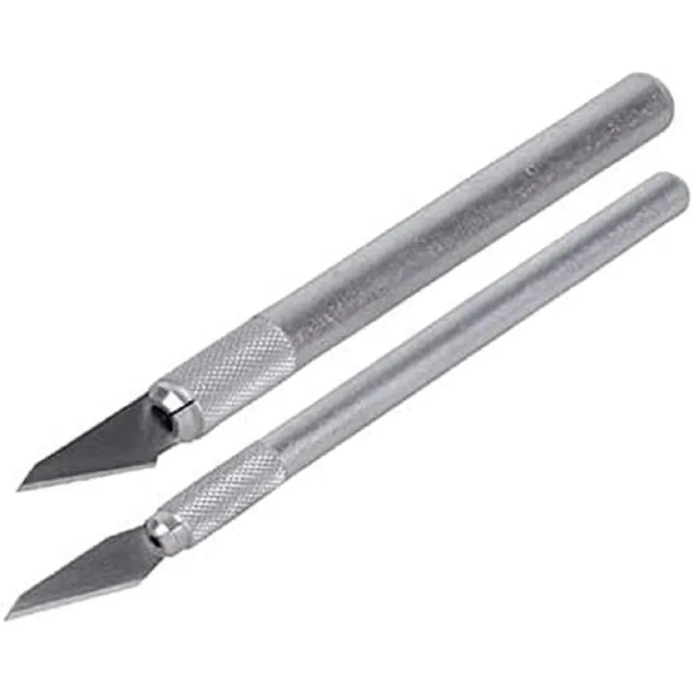 KIT 10PZ BISTURI TAGLIABALSA TAGLIO COLTELLO PRECISIONE INCISIONE 2 MANICI 92200