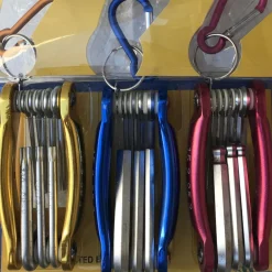 KIT SET 24 PEZZI CHIAVINI PIEGHEVOLI TORX FORATI ESAGONALI SFERICI BALL POINT