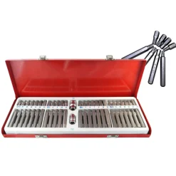 KIT SET INSERTI CHIAVI BUSSOLE CHIAVI TORX HEX 1/2" 3/8" PROFESSIONALE 54 PZ