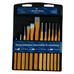 KIT SET SCALPELLI CACCIASPINE CACCIACHIODI PUNZONI 12 PZ PEZZI CACCIA CHIODI