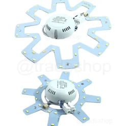 KIT SMD LED PANNELLO LUCE 12W 18W 20W 22W CONVERSIONE PLAFONIERA VECCHIO NEON