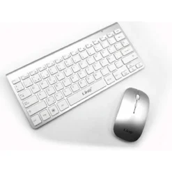 KIT TASTIERA + MOUSE SLIM SOTTILE WIRELESS 2.4GHZ FINO A 10 METRI COMPUTER CS3000