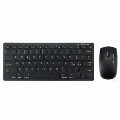 KIT TASTIERA + MOUSE WIRELESS 2.4GHZ LAYOUT ITA PC WINDOWS SMART TV MAC EK-965M