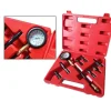 KIT TESTER PRESSIONE COMPRESSIONE PER MOTORE BENZINA AUTO MOTO MANOMETRO 300PSI