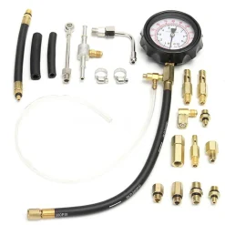 KIT TESTER PRESSIONE DI COMPRESSIONE MOTORE MISURATORE PISTONE CILINDRI 20PZ