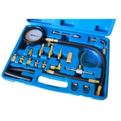 KIT TESTER PRESSIONE DI COMPRESSIONE MOTORE MISURATORE PISTONE CILINDRI 20PZ