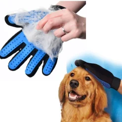KIT TOELETTATURA PULIZIA LAVAGGIO CANI E GATTI DOCCIA GUANTO PELI E ASCIUGAMANO