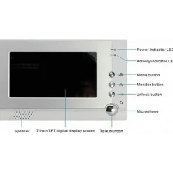 KIT VIDEO CITOFONO VIDEOCITOFONO MONITOR 7