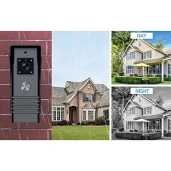 KIT VIDEOCITOFONO MONOFAMILIARE MONITOR 7'' TELECAMERA APRIPORTA RLC07