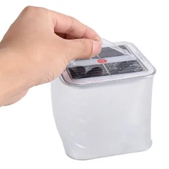 LAMPADA 10 LED SOLARE GONFIABILE DA GIARDINO IMPERMEABILE PISCINA GALLEGGIANTE