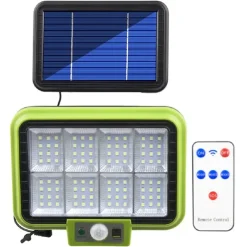 LAMPADA A ENERGIA SOLARE SENSORE MOVIMENTO 3 MODALITÀ IMPERMEABILE SCALE GIARDINO