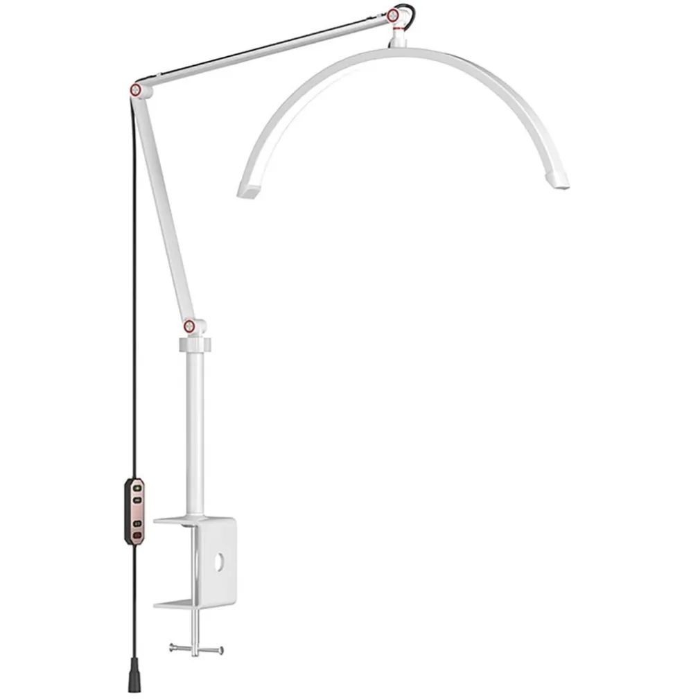 LAMPADA A LED PER EXTENSION CIGLIA DA 16" CON SUPPORTO TELEFONO UNGHIE TATUAGGI