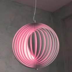 LAMPADA A SOSPENSIONE 3D GEOMETRICO CERCHIO E27 LAMPADA REGOLABILE PENDENTE LP-85B