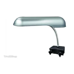 LAMPADA ALTA Lluminosità BORDO ACQUARIO ESTERNA MORSA LUCE PESCI BIANCA 7W XL-7W