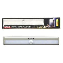 LAMPADA DA PARETE A INDUZIONE 10LED CON SENSORE DI MOVIMENTO PER ARMADI Q-LED100