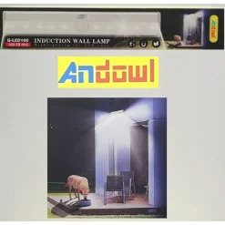 LAMPADA DA PARETE A INDUZIONE 10LED CON SENSORE DI MOVIMENTO PER ARMADI Q-LED100