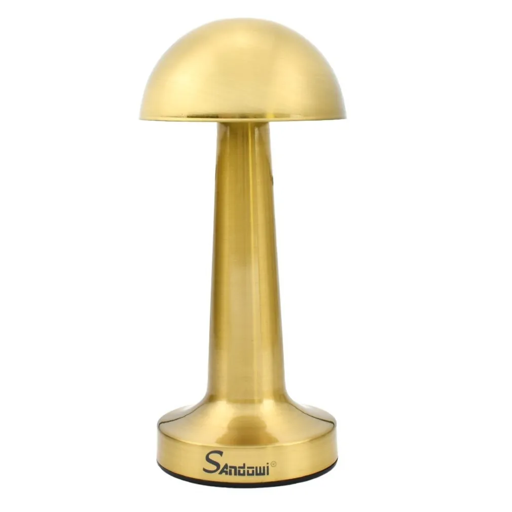 LAMPADA DA TAVOLO DECORATIVA LED A FUNGO LUCE BIANCA 3 INTENSITÀ DI LUCE Q-TL142