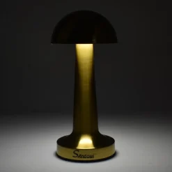 LAMPADA DA TAVOLO DECORATIVA LED A FUNGO LUCE BIANCA 3 INTENSITÀ DI LUCE Q-TL142