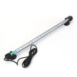 LAMPADA IMMERSIONE LED PER ACQUARIO TUBO LED T6 DEE4 LUCE PESCI BIANCA 60CM 2.5W