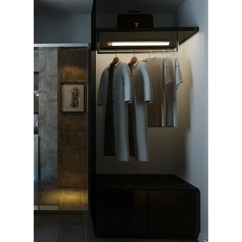 LAMPADA LED CALAMITATA PARETE ARMADIO RICARICABILE SENSORE MOVIMENTO 3 W SEN-600