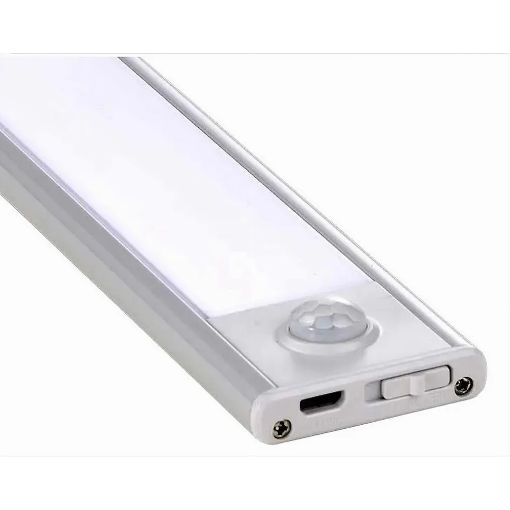 LAMPADA LED CALAMITATA PARETE ARMADIO RICARICABILE SENSORE MOVIMENTO 3 W SEN-600