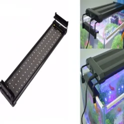 LAMPADA LED 7W LUCE BIANCA BLU LUNARE PLAFONIERA ESTENDIBILE 45-55 CM ACQUARIO