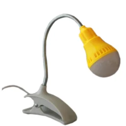 LAMPADA LUCE A LED CON CLIP PER PC NOTEBOOK LETTURA USB FLESSIBILE ORIENTABILE