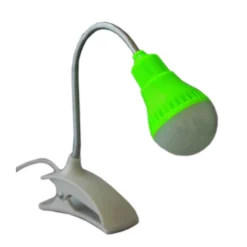 LAMPADA LUCE A LED CON CLIP PER PC NOTEBOOK LETTURA USB FLESSIBILE ORIENTABILE