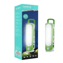 LAMPADA LUCE DI EMERGENZA LED PORTATILE RICARICABILE USB 1300MAH LED 24W TX-8078
