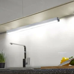 LAMPADA LUCE SOTTOPENSILE 50CM MOBILI CUCINA ARMADIO BARRA LED 750LM BIANCO
