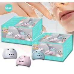 LAMPADA NAIL UV LED 58W FORNETTO PER RICOSTRUZIONE UNGHIE GEL SMALTO USB TX-8485