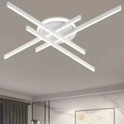 LAMPADA PLAFONIERA DA SOFFITTO MODERNA 45W A LED 3600LM CCT IP20 BIANCO PN-21B3C