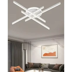 LAMPADA PLAFONIERA DA SOFFITTO MODERNA 45W A LED 3600LM CCT IP20 BIANCO PN-21B3C