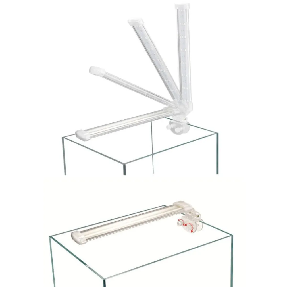 LAMPADA PLAFONIERA LED PER ACQUARIO LUCE 4W BORDO VASCA VETRO PIANTE PESCI