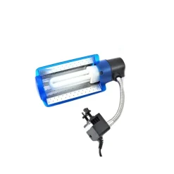 LAMPADA PLAFONIERA 2U FLESSIBILE PER ACQUARIO A BORDO VASCA LUCE 13W WATT XL-13W