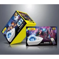 LAMPADA PROIETTORE STELLA LED CON TELECOMANDO RGB Q-RG60 ALTOPARLANTE WIRELESS