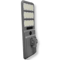 LAMPADA STRADALE LED LAMPIONE IP65 CON PANNELLO SOLARE SENSORE MOVIMENTO LUCE 6500K TR-600W