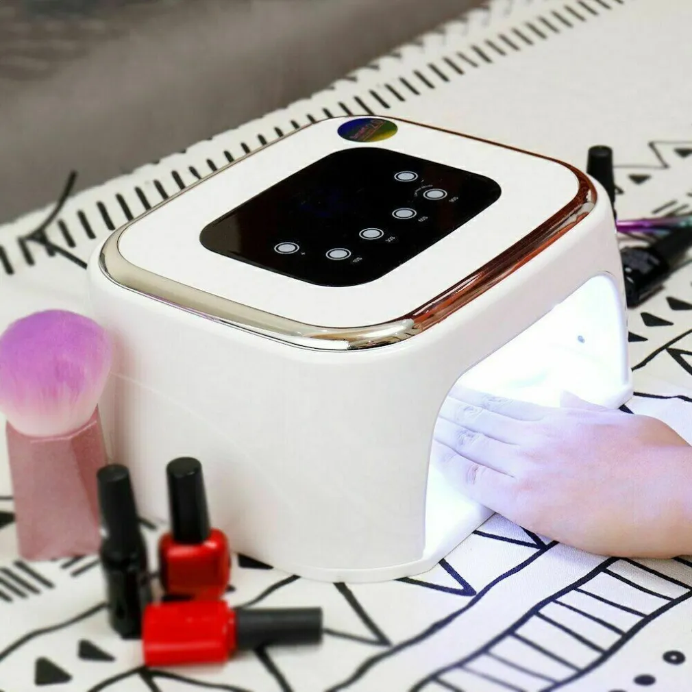 LAMPADA UV LED GEL UNGHIE PROFESSIONALE 99W FORNETTO CON CASSA BLUETOOTH