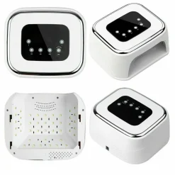 LAMPADA UV LED GEL UNGHIE PROFESSIONALE 99W FORNETTO CON CASSA BLUETOOTH