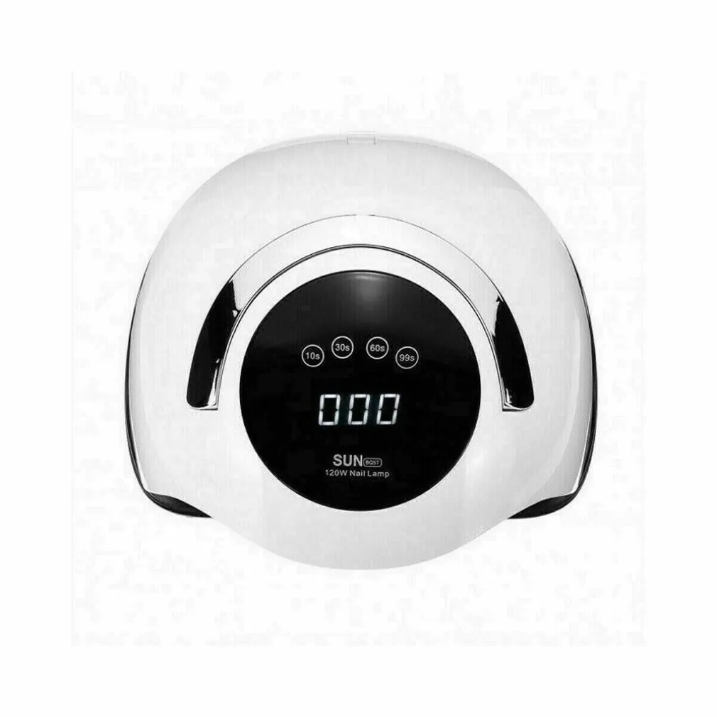 LAMPADA UV LED GEL UNGHIE PROFESSIONALE 120W FORNETTO NAIL ART COLATA SUN BQ5T
