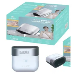 LAMPADA UV LED 68W FORNETTO PER RICOSTRUZIONE UNGHIE GEL SMALTO NAIL ART TX-8488