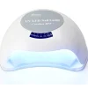 LAMPADA UV SENZA FILI tp68 48W LED DOPPIA LUCE SENSORE FORNETTO UNGHIE NAIL ART