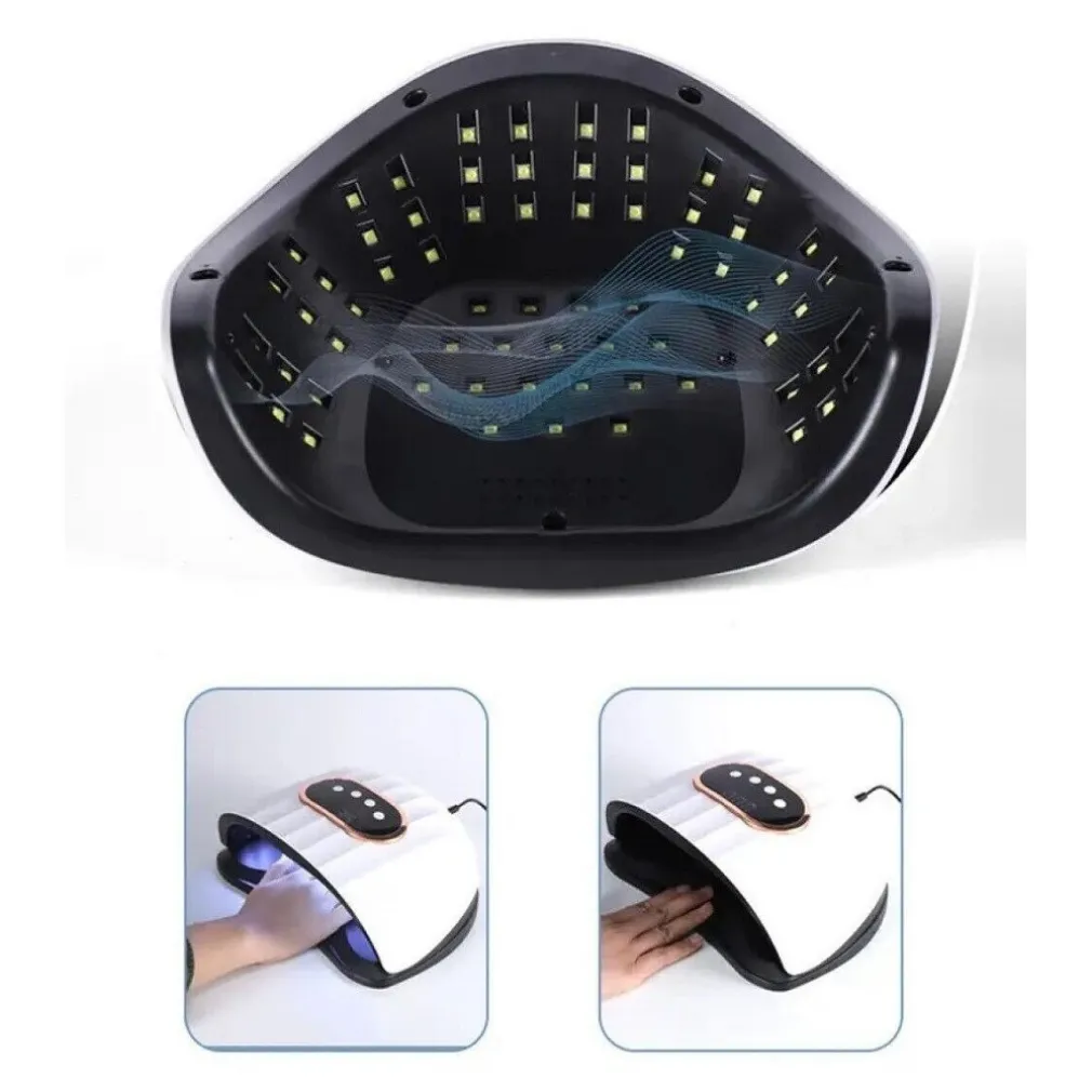 LAMPADA UV UNGHIE 280 WATT FORNETTO UNGHIE 66 LED NAIL ART RICOSTRUZIONE TX-8481