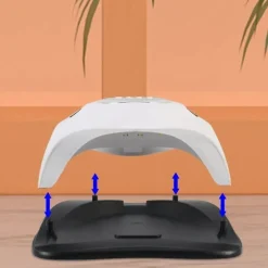 LAMPADA UV 160W FORNETTO UNGHIE 36 LED NAIL ART RICOSTRUZIONE GEL SMALTO TX-8487